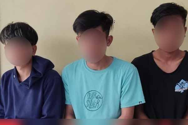 
 Tim Resmob Polresta Manado Tangkap Tiga Terduga Pelaku Penganiayaan di Kalasey Satu
