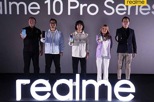 
 Realme Resmi Luncurkan realme 10 Pro Series 5G di Indonesia, Menembus Batasan dengan Rangkaian Teknologi dan Layar Lengkung Premium di Kelas Menengah