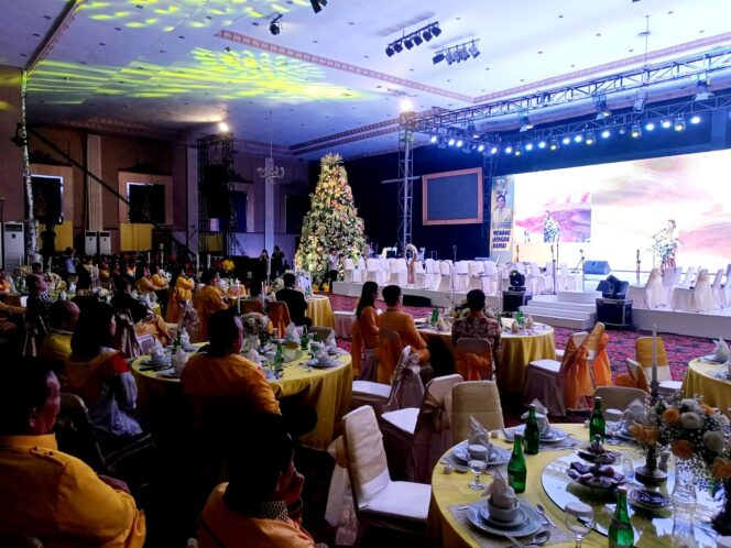
 Perayaan Natal Nasional Partai Golkar di Sulut, Berlangsung Penuh Makna dan Kekeluargaan