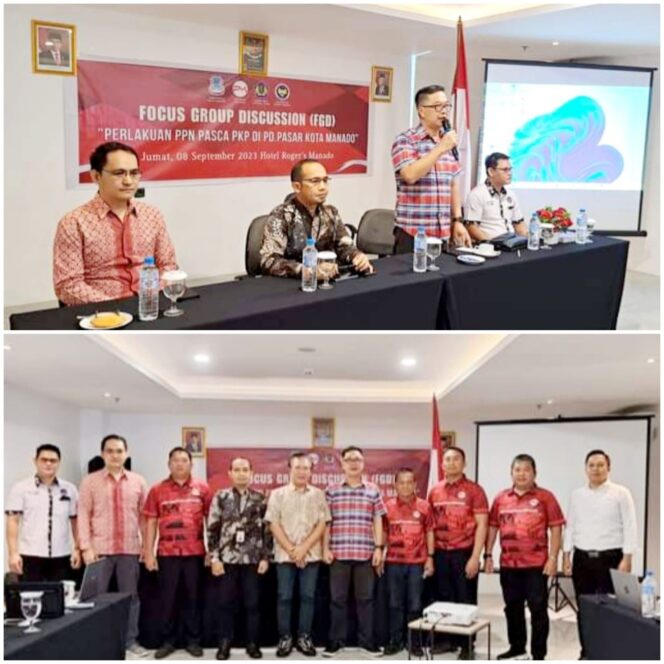 
 Gelar Focus Group Discussion PPN dan PKP PD Pasar Mamado Hadirkan Dirjen Pajak