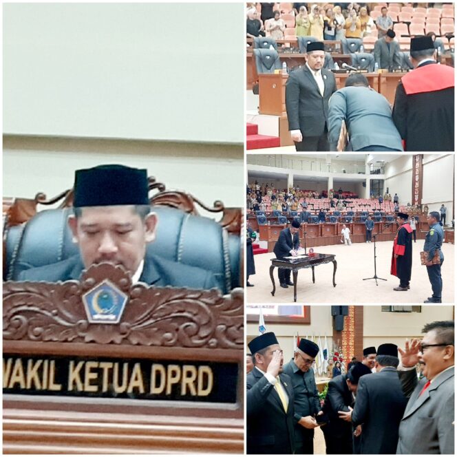 
 Gantikan JAK, Rasky Mokodompit  Dilantik Wakil Ketua DPRD Sulut