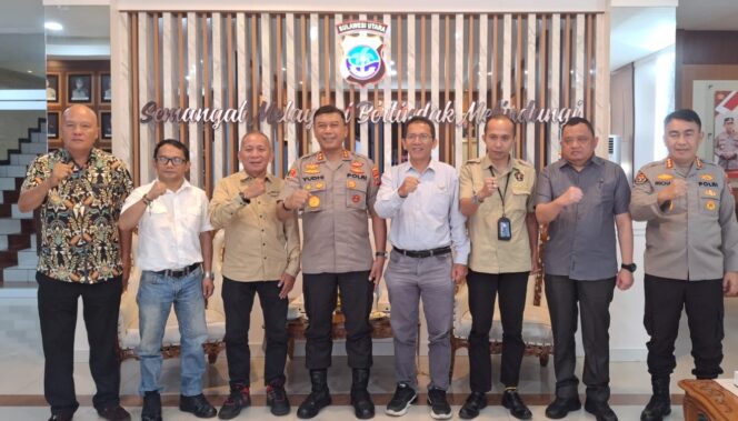 Kapolda Irjen Pol Yudhiawan Bahas Pentingnya Sinergitas Bersama PWI Sulut