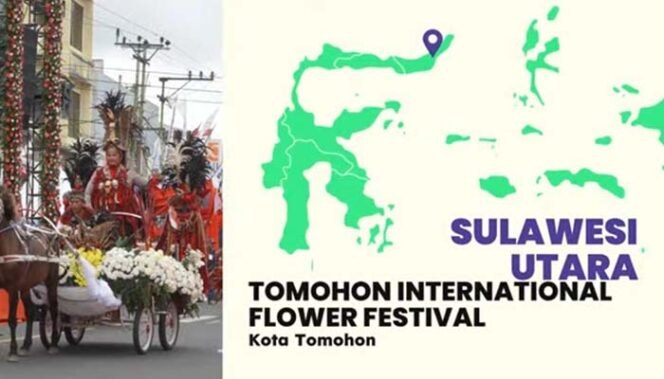 
Tomohon Internasional Flower Festival Salah Satu Dari 110 Unggulan Kharisma Event Nusantara (KEN) Tahun 2025  