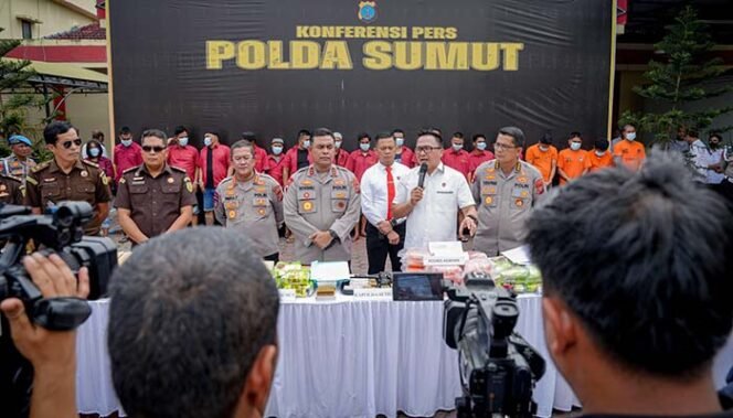 
Polda Sumut Selamatkan 390 Ribu Jiwa dari Ancaman Narkoba