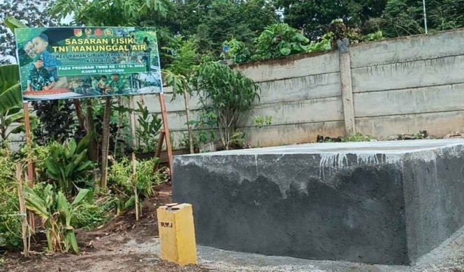 
Usai di Kerjakan, Tangki 5000 Liter Air Proses Pipanisasi 