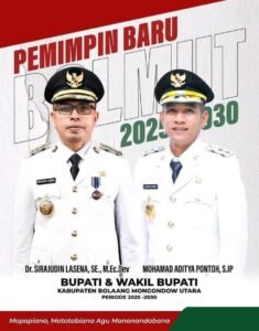 Bupati & Wakil Bupati terpilih Pilkada Bolmong Utara 2025-2030