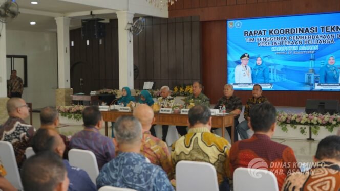 
Bupati Asahan Buka Rapat Koordinasi Tim Penggerak PKK Kabupaten Asahan Bulan Januari 2025