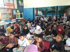 Siswa SDN 2 Kaidipang sebagai peserta pesantren kilat
