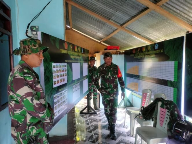 
Letkol Czi Hanif Tupen Tinjau Lokasi TMMD Cek Progres Pekerjaan Fisik Non-Fisik