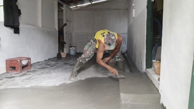 
Satgas Cor Lantai Dapur RTLH 