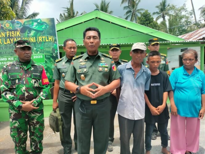 
Kasdam XIII Merdeka Tinjau Progres di Sejumlah Titik Sasaran Fisik TMMD Kodim 1310/Bitung