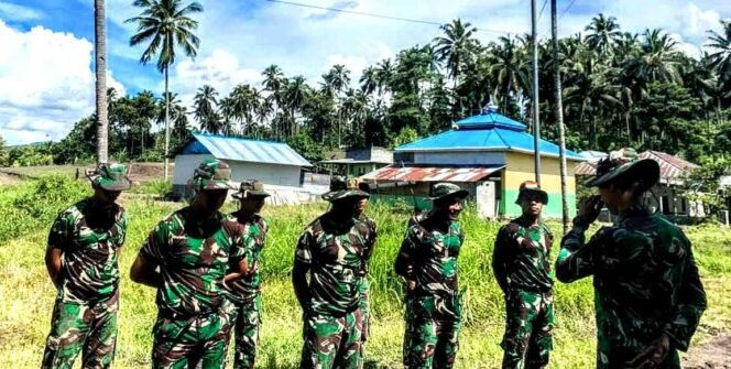 
Lettu Czi Hendri Satria Pimpin Apel Pasukan Pastikan Personil Sehat dan Prima 