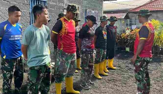 
Apel Pagi TMMD Ke-123 Kodim 1310/Bitung,  DANSSK Tegaskan Jangan Tunda Pekerjaan