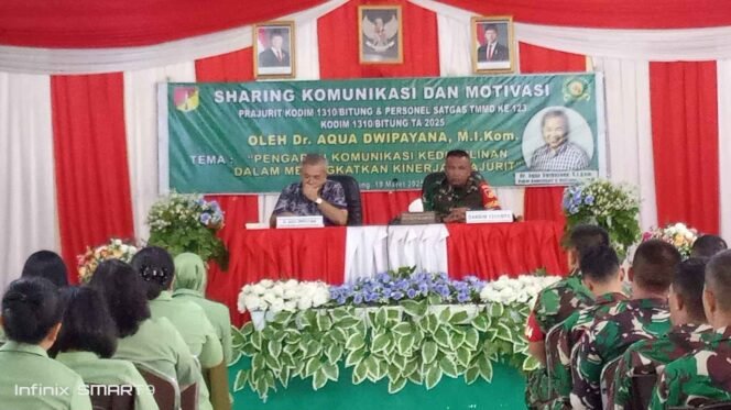 
Pentingnya Kedisiplinan dan Komunikasi dalam Meningkatkan Profesionalisme Prajurit Kodim 1310/Bitung
