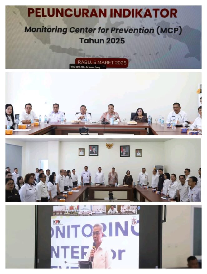 
Dipimpin Bupati Ronald Kandoli, Jajaran Pemkab Mitra Ikuti Zoom Meeting Peluncuran IPKD MCP 2025