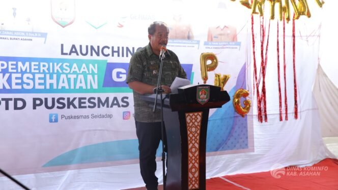 
Bupati dan Wakil Bupati Asahan Launching PKG