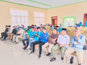 Peserta dan undangan Musda IV KNPI Bolmut di ruang rapat Bapelitbang 