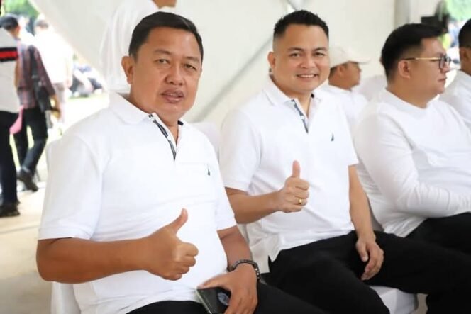 
Bupati dan Wakil Bupati Terpilih Kabupaten Mitra Ikuti Gladi Persiapan Pelantikan Kepala Daerah Se Indonesia