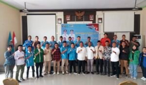 Pimpinan dan anggota KNPI Bolmut