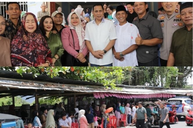 
Wali Kota Weny Gaib Hadiri Perayaan Halal Bi Halal di Kelurahan Kampung Baru