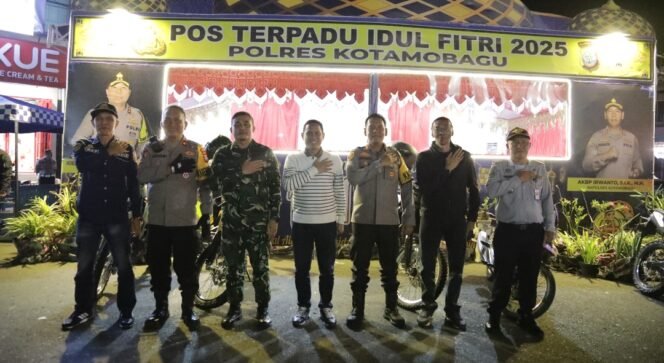 
Wali Kota Weny Gaib, Bersama Dandim Fahmil dan Kapolres Kotamobagu Pantau Situasi Keamanan Jelang Idul Fitri
