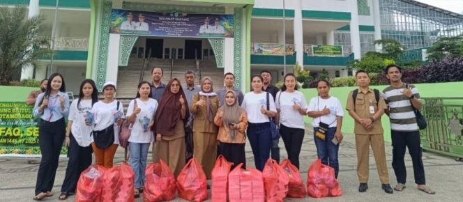
Sejumlah Koperasi bersama Disperdagkop – UKM Kotamobagu Berbagi Takjil