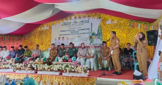 
Wali Kota Kotamobagu Ikuti Perayaan Festival Sinonbatod dan Halbi Desa Bilalang Satu
