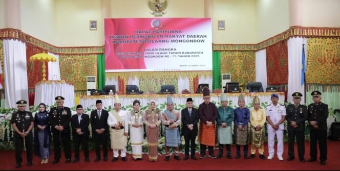 
DPRD Bolmong Rapat Paripurna Memperingati HUT Bolmong ke-71