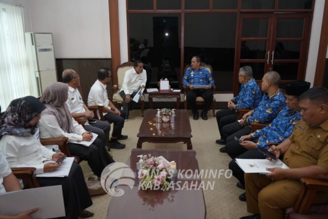 
Bupati Asahan Terima Audiensi KPPN Kota Tanjung Balai Asahan