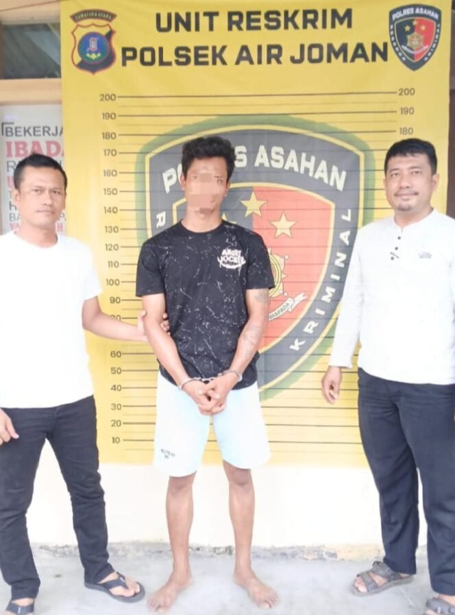 
Polsek Air Joman Tangkap Pelaku Pencurian Rangka Baja Milik Warga Asahan