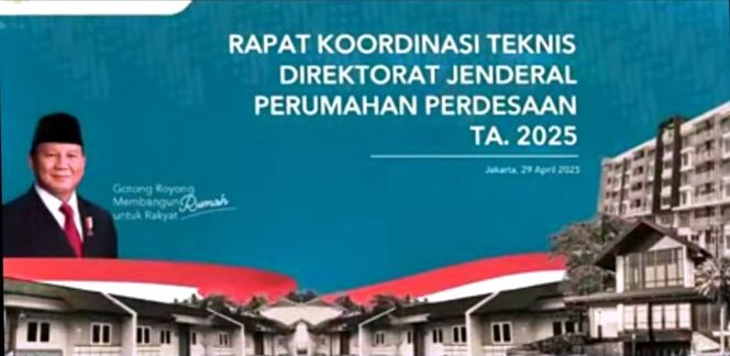 
Bupati Asahan Hadiri Rapat Koordinasi Teknis Perumahan Perdesaan