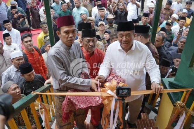 
Pertahankan dan lestarikan Nilai Budaya di Kabupaten Asahan, Bupati Asahan Meresmikan Replika Rumah Besar Tuan Syech Silau
