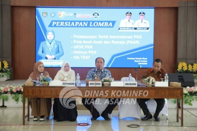 
Bupati Asahan Buka Rapat Persiapan Lomba TP-PKK Kabupaten Asahan