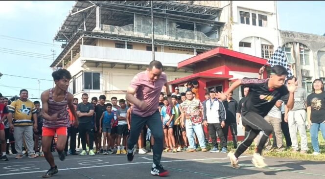 
Run Fast 100 Meter Piala Kapolres Bitung Jadi Ajang Sinergitas Elemen Masyarakat 