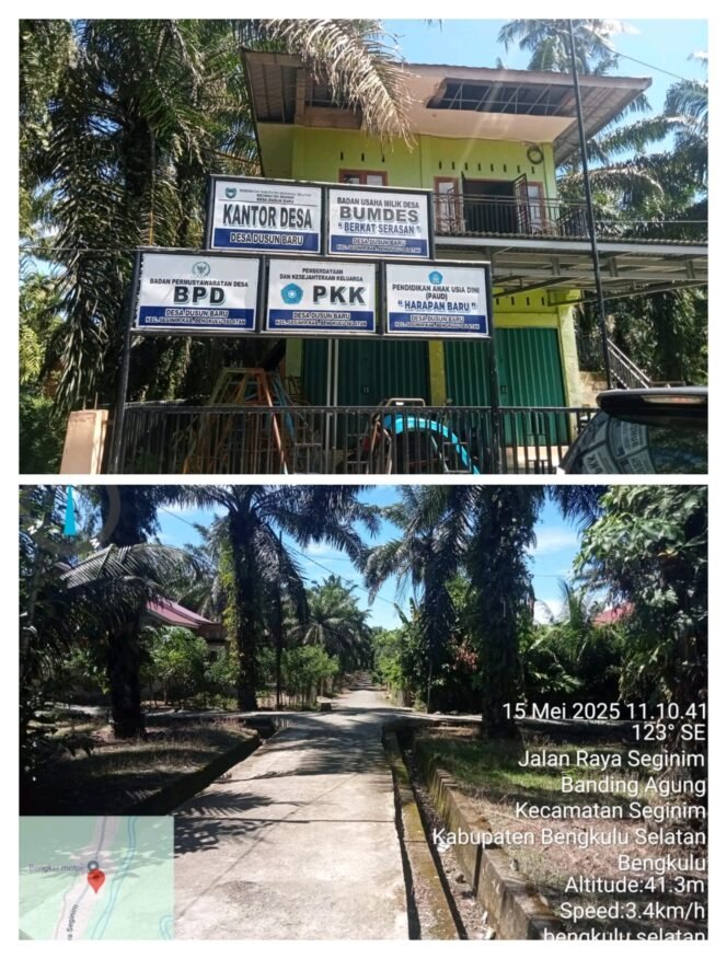 
Percepat Pembangunan Pemerintah Desa Dusun Baru Laksanakan Pra Pembangunan Peningkatan Jalan Desa