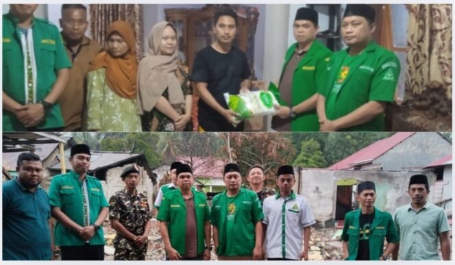 
GP Ansor Peduli, Bantu Korban Kebakaran di Desa Bakan