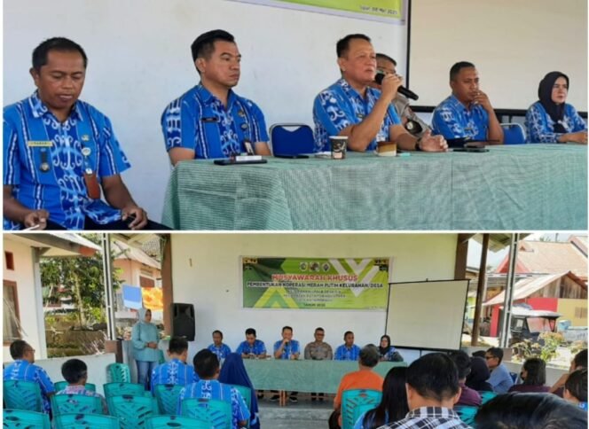 
Kelurahan Upai dan Desa Sia Gelar Musyawarah Khusus Pembentukan Koperasi Merah Putih
