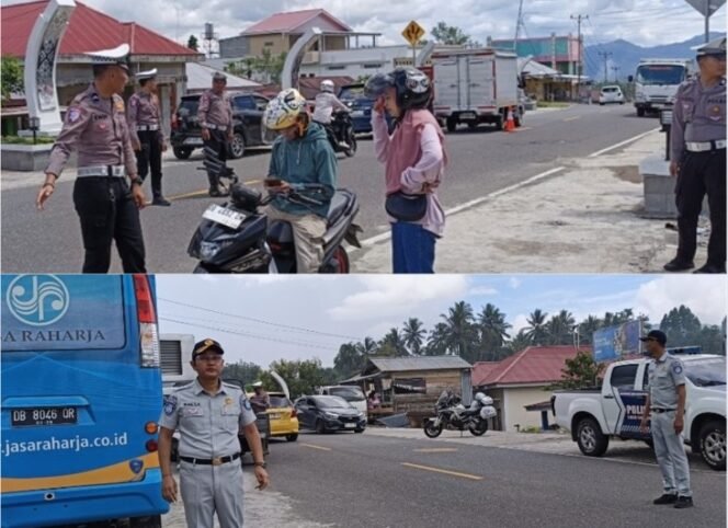 
Polres Boltim Lakukan Oprasi Lintas Kerja Sama dengan Jasa Raharja Kotamobagu