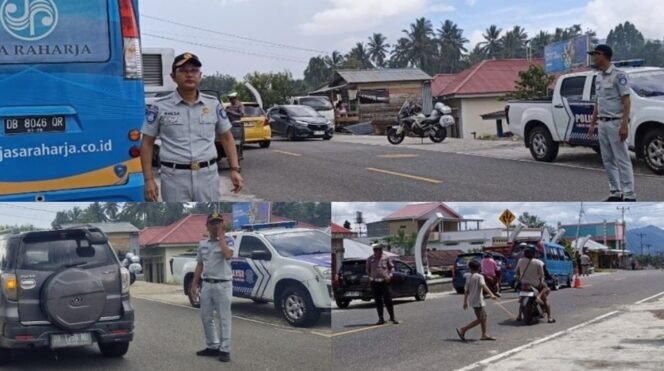 
Jasa Raharja Kotamobagu Turun Langsung Edukasi Keselamatan Berkendara