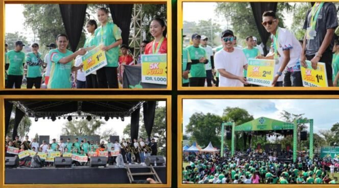 
Walikota Dan Wawali Kotamobagu Lepas Ribuan Peserta Fun Race