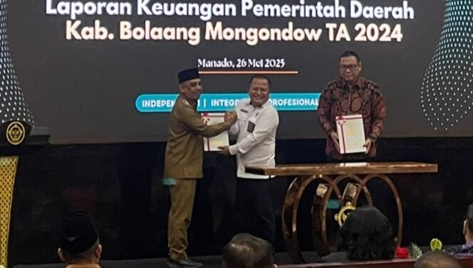 
Lagi, Pemkab Bolmong Raih Opini WTP LKPD 2024 dari BPK RI