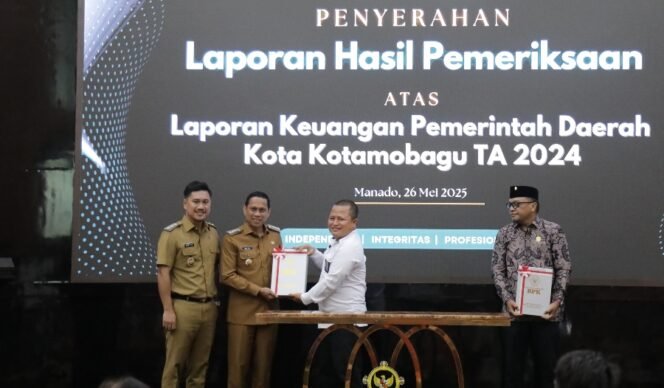 
Lagi, Kota Kotamobagu Raih WTP ke-12 dari BPK RI