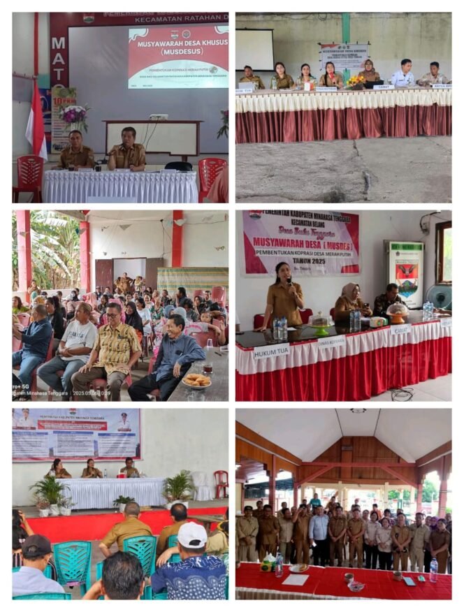 
Hampir Rampung, Pemkab Mitra Kebut Pembentukan Koperasi Merah Putih