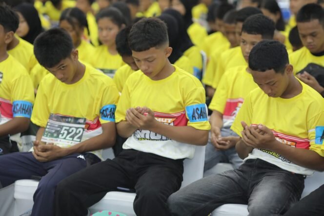 
Bupati Asahan Lepas 200 Pelajar Meriahkan Festival Fun Run Sumut 2025