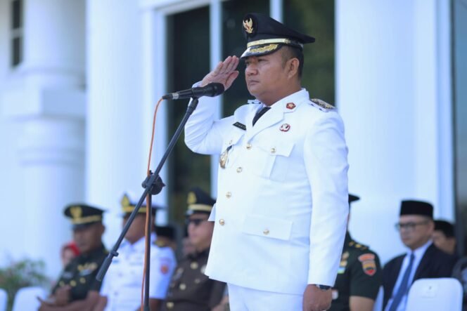 
Wakil Bupati Asahan Pimpin Upacara Otonomi Daerah