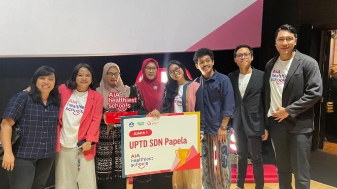 
SD Papela Rote Timur, Juara 1 Program Sekolah Sehat AIA, Siap Berkibar di Vietnam!