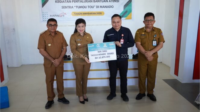 
Dukung Kelompok Rentan, Kalangit-Makainas hadiri Penyaluran Bantuan ATENSI dari Kemensos