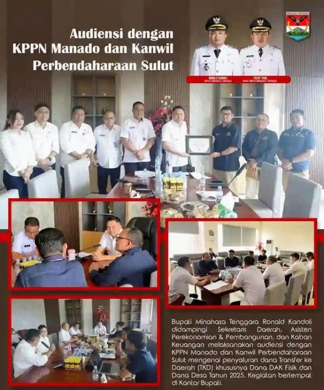
Gandeng KPPN Manado dan DJPb Sulut Selaraskan Agenda Kerja Bangun Daerah