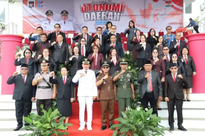 
Wabup Fredy Tuda Irup Peringatan OTDA ke 29 di Mitra