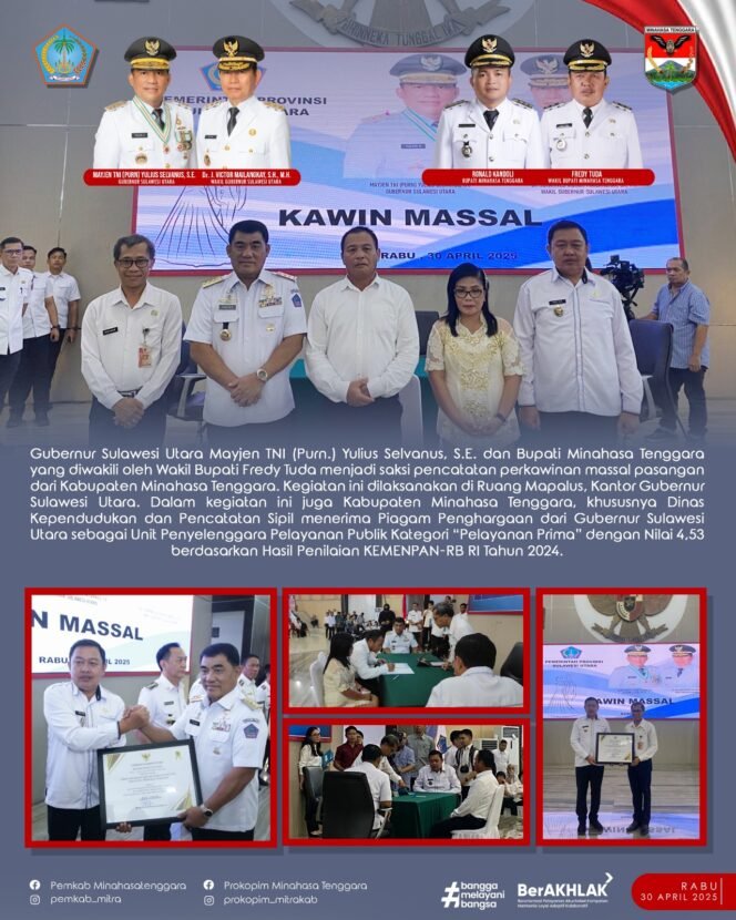 
Komitmen RK FT Terkait Pelayanan Publik di Ganjar Penghargaan Gubernur Sulut